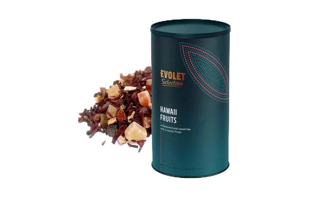 Насипен чай Evolet Selection Hawaii Fruits в тубус